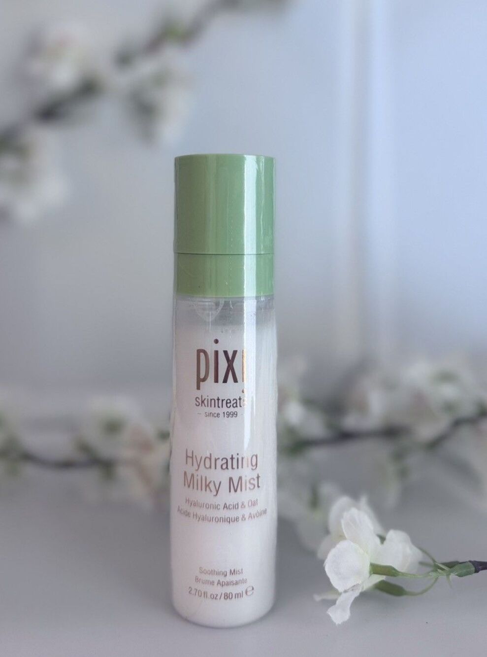 Pixi Skintreats Hydrating Milky Mist Hyaluronic Acid & Oat 2.7 oz NIB